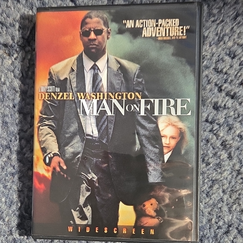 💚FOR SALE ONLY NO TRADES 💚Man on Fire DVD